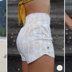 Honey Pineapple Runners Shorts